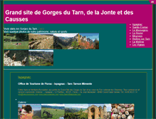 Tablet Screenshot of gorges-tarn.com